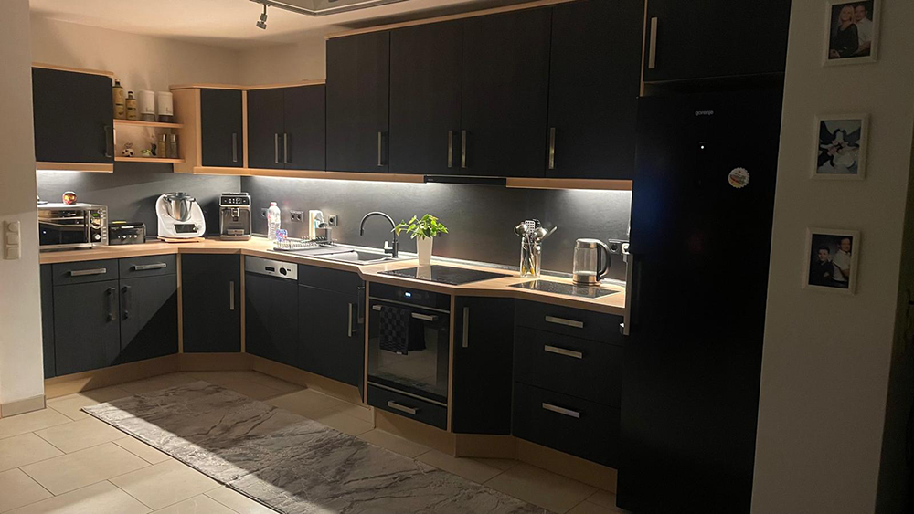  Küchenumbau - neue Fronten, neue Rückwand 