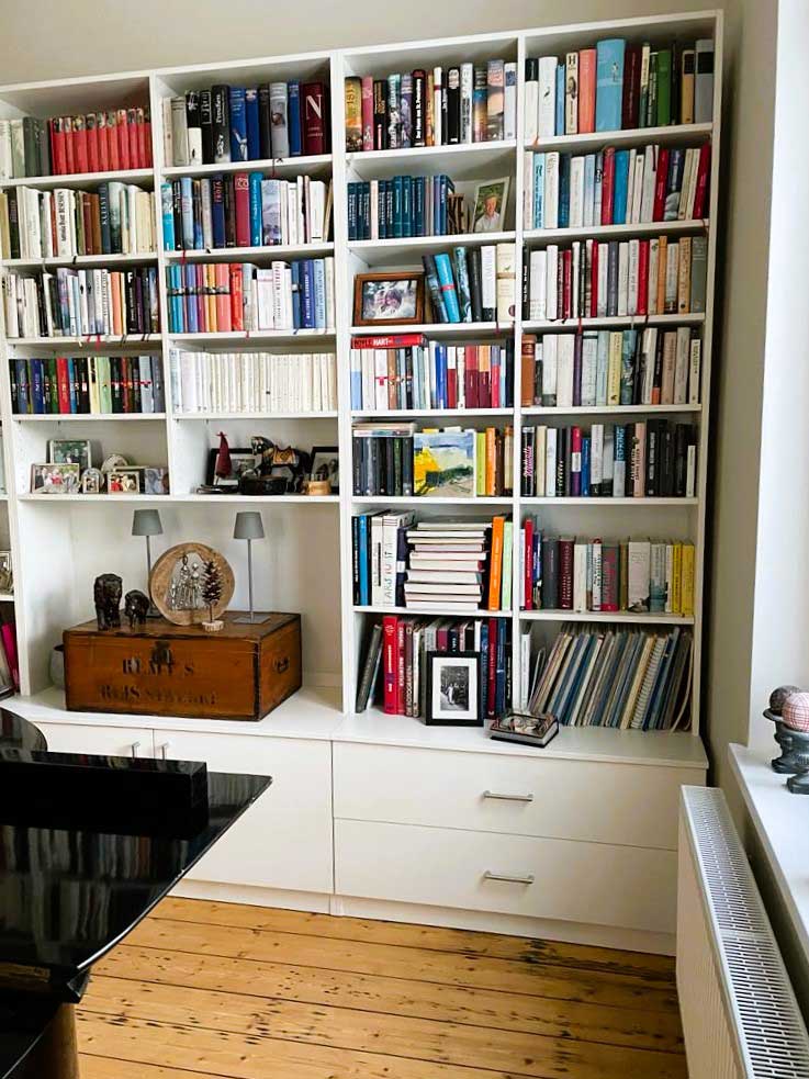  Einbau Wohnwand mit Schubkästen 